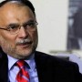 Ahsan Iqbal reaches NAB to file a reference against the Prime Minister