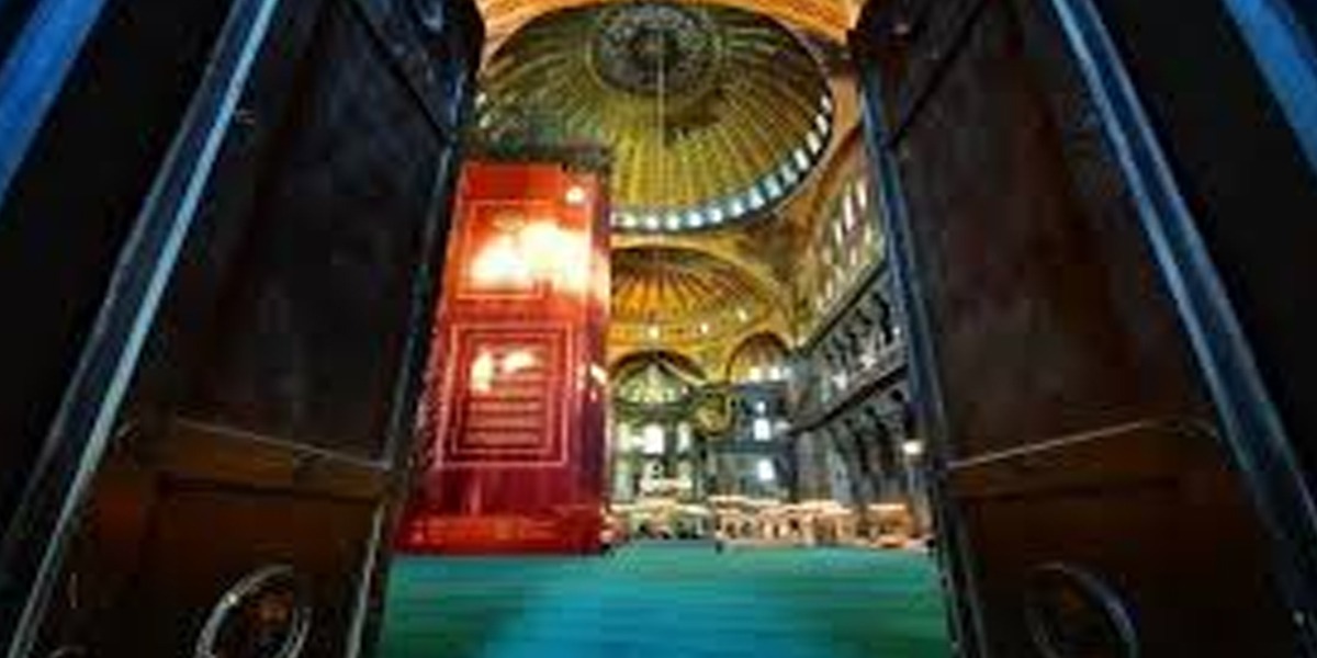 First Sermon of Hagia Sophia Mosque in 86 years