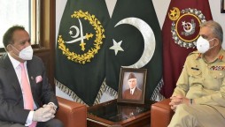 COAS General Qamar Javed Bajwa calls on Senator Rehman Malik