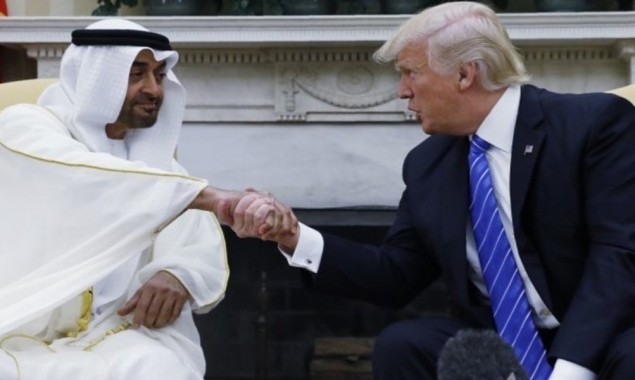 US President Donald Trump telephones Crown Prince of Abu Dhabi