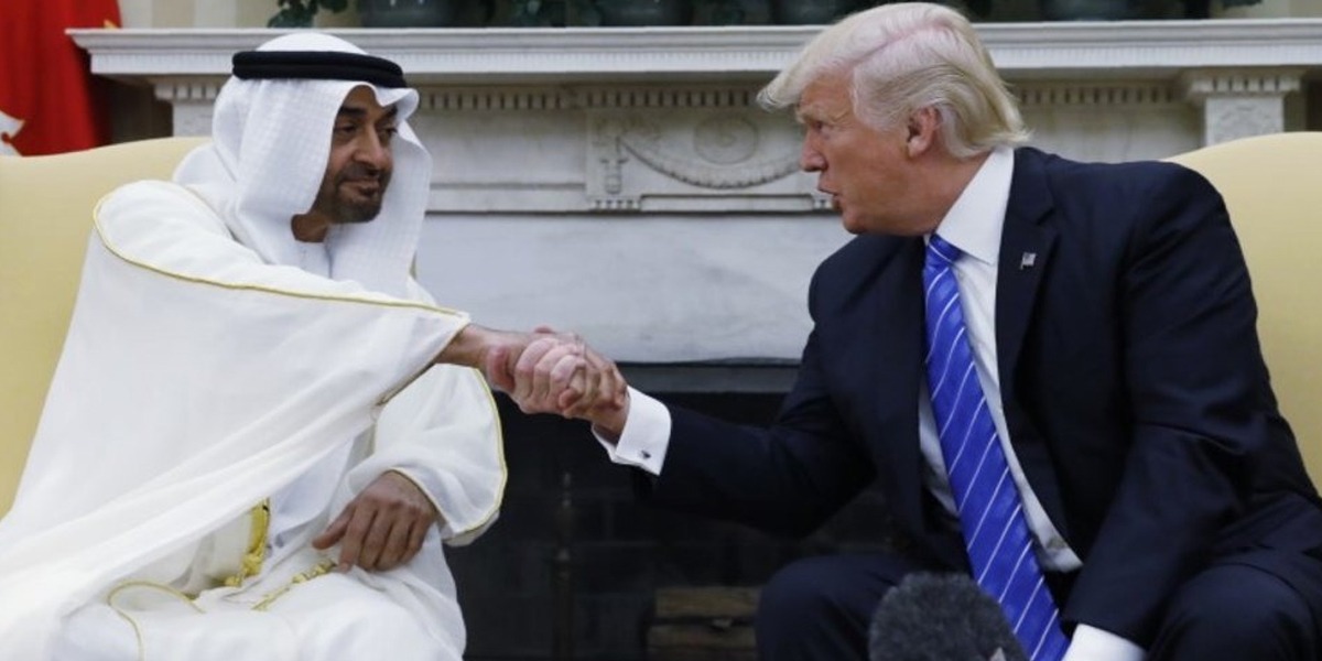 US President Donald Trump telephones Crown Prince of Abu Dhabi