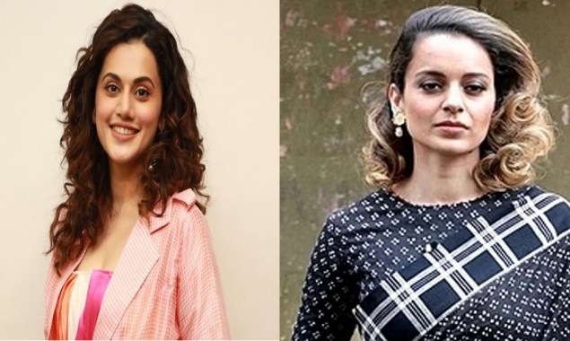 Nepotism: Kangna’s team launches fresh attack on Taapsee Pannu