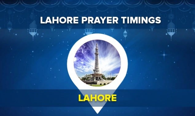Lahore Namaz Timings – Today Prayer Time Table Lahore