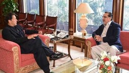 PM Imran Khan calls on Governor Sindh Imran Ismail
