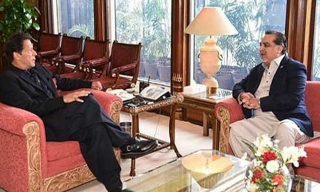 PM Imran Khan calls on Governor Sindh Imran Ismail