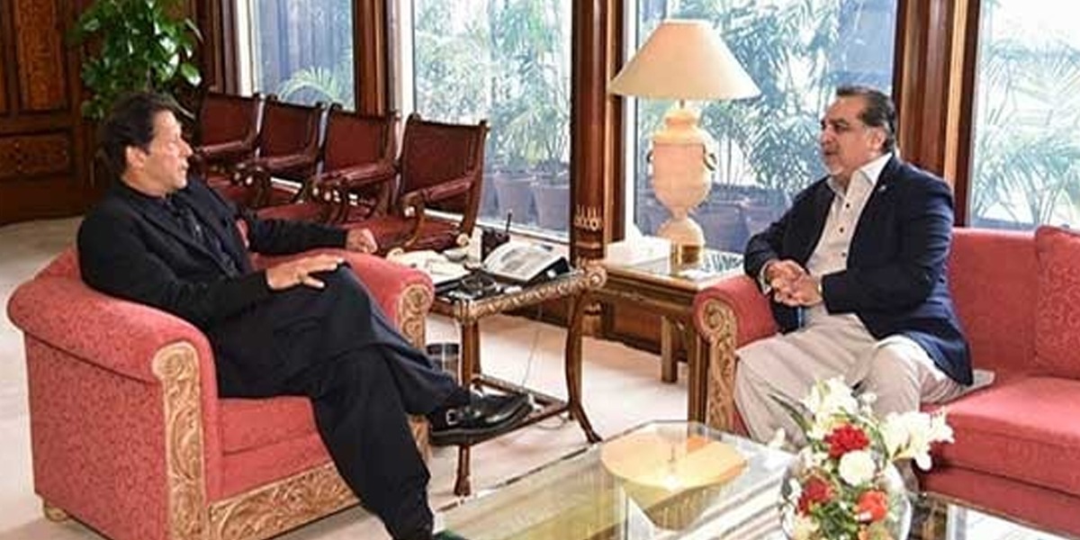 PM Imran Khan calls on Governor Sindh Imran Ismail
