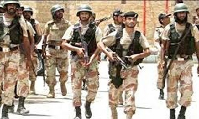 Rangers operation in different areas of Karachi