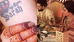 Watch: Newly-wed Sarah Khan and Falak Shabir at their Barat Ceremony