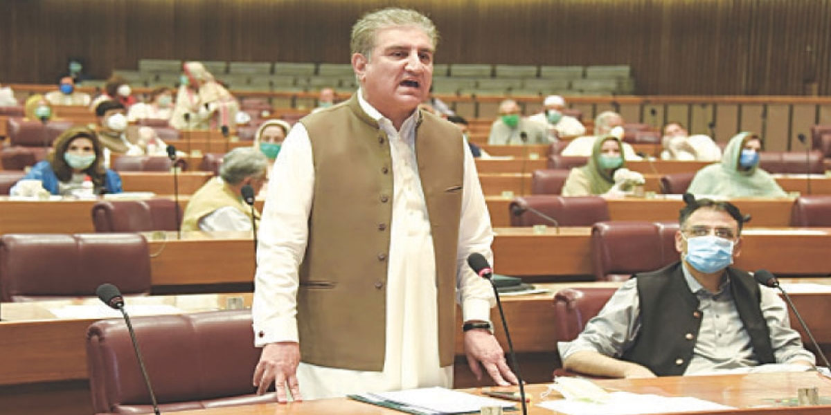 If you won't let me speak, no one will be able to speak: Shah Mahmood