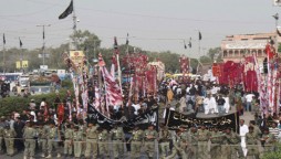 10th Muharram procession ends safely in Karachi