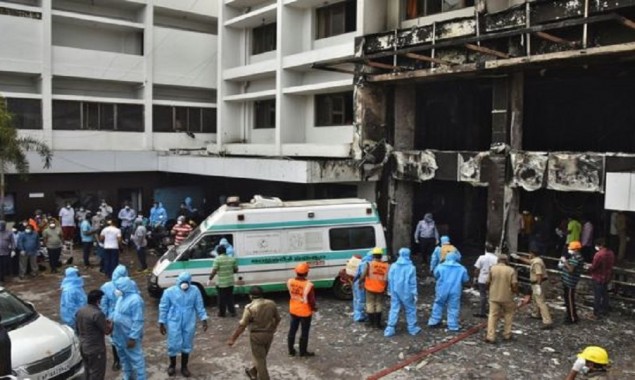 India: Fire at Covid-19 hospital kills 10 in Vijayawada