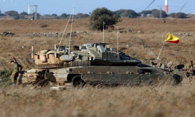 Israel strikes Syrian military bases amid Golan Heights attack