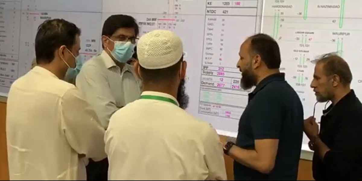 K Electric CEO Monis Alvi's briefing to Sindh Chief Minister