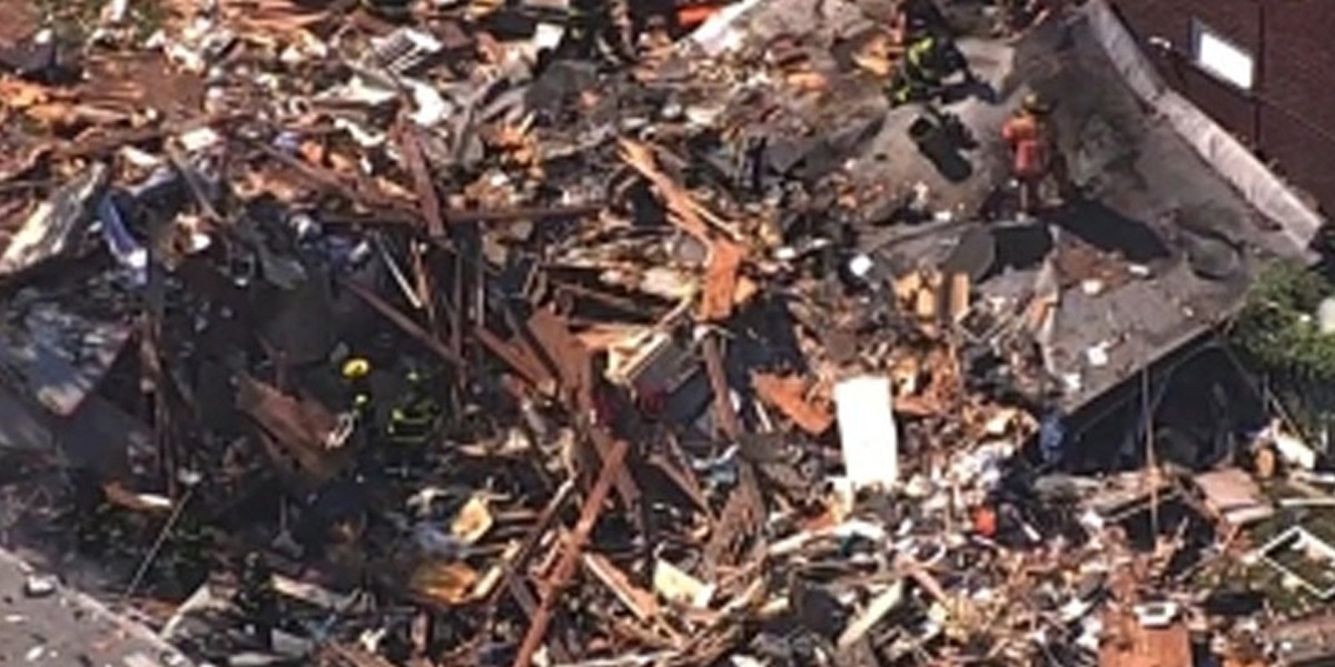 A powerful explosion in Baltimore, US killed 1 woman and injured two