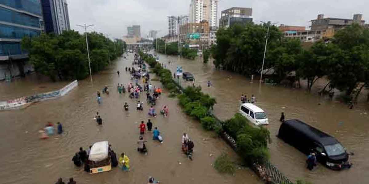 Heavy rains in Karachi destroyed city's dilapidated infrastructure