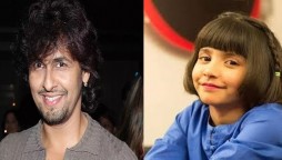 Which Pakistani song left Sonu Nigam in tears?