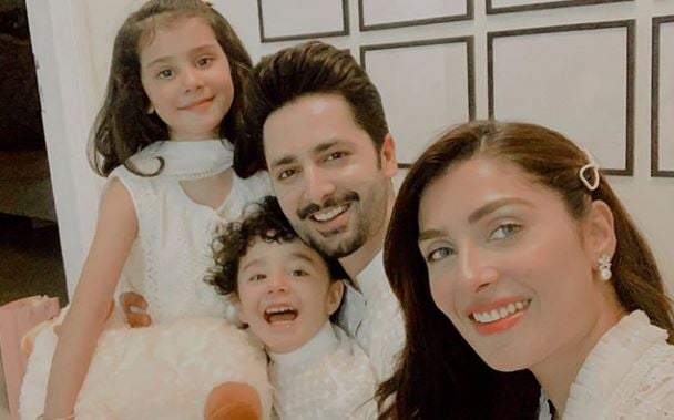 Ayeza Khan celebrating Eid