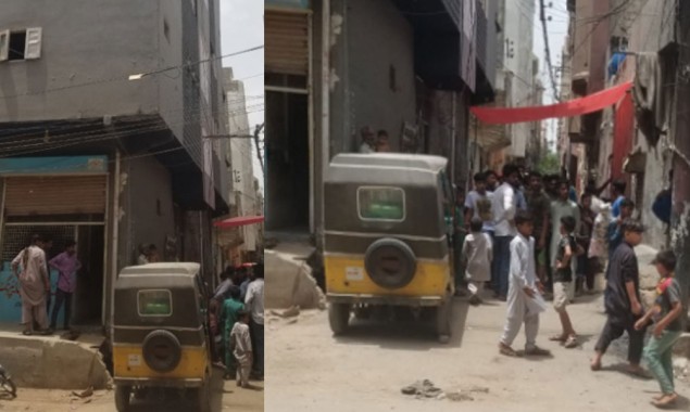 Unidentified persons threw newborn baby from 2nd floor in Karachi