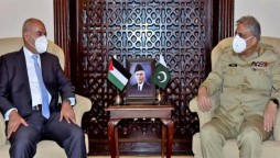 COAS General Qamar Javed Bajwa meets Jordanian Ambassador