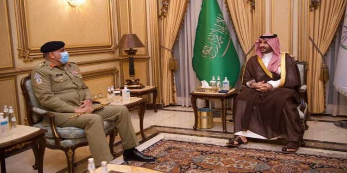 COAS meets Saudi minister