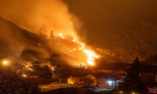California wildfires displaces thousands, warnings issued