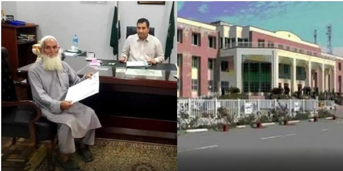 This old man gets admission in University Of Malakand to complete his studies