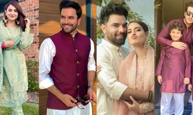 In pictures: Showbiz stars celebrating Eid-Al-Adha