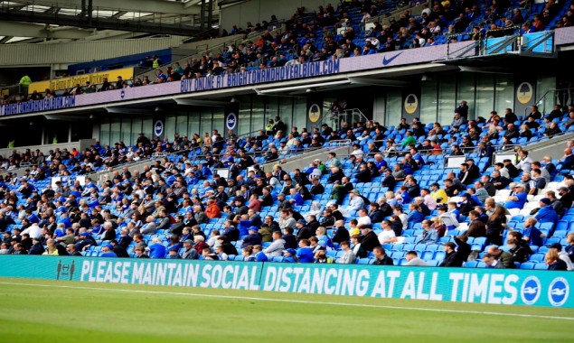 Chelsea V Brighton; Fans allowed for the first time to support teams