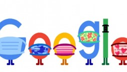 Google Doodle promotes mask wearing and social distancing