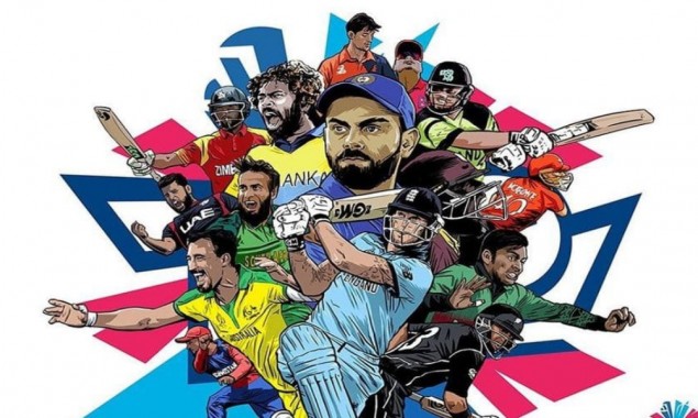 ICC shares T20 world cup illustration without Pakistani players