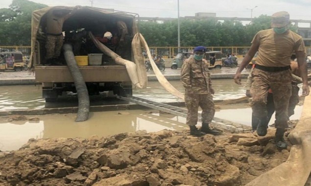 Pakistan Army starts relief operation after fourth spell of rain hit Karachi: ISPR