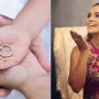 Celebs pour in wishes for Aamina Sheikh as she shared picture of her wedding ring