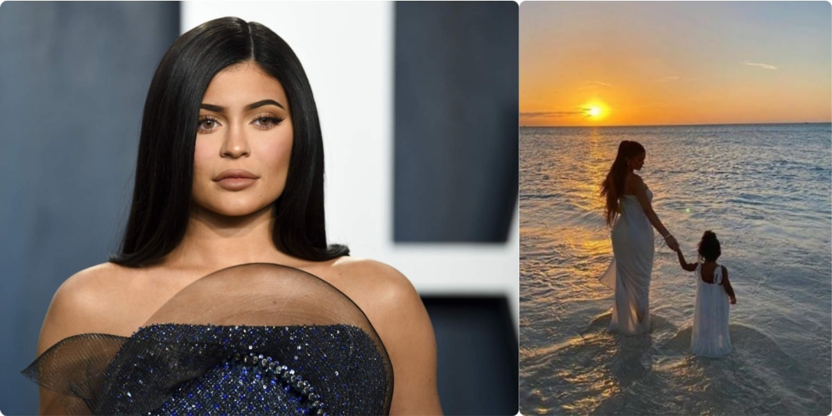 Kylie Jenner with daughter
