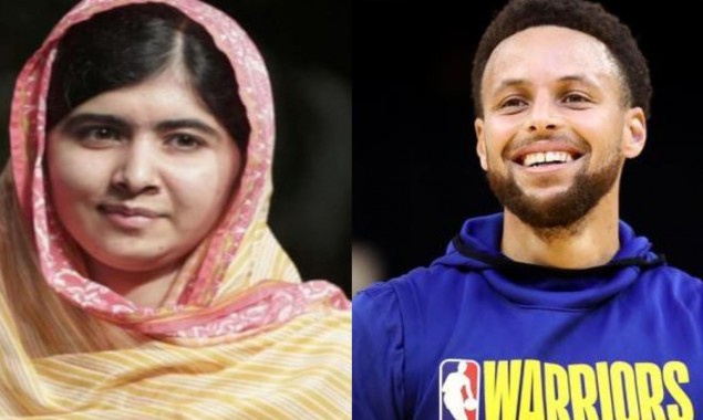 Malala Yousafzai Stephen Curry