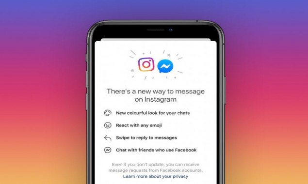 Facebook now merging Messenger chats, Instagram in new update