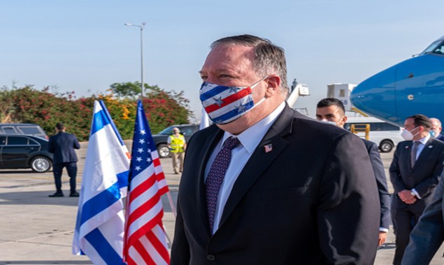 Pompeo arrives Middle-East on a five-day tour as part of Trump’s Arab-Israel push