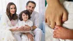 Momal Sheikh welcome baby girl