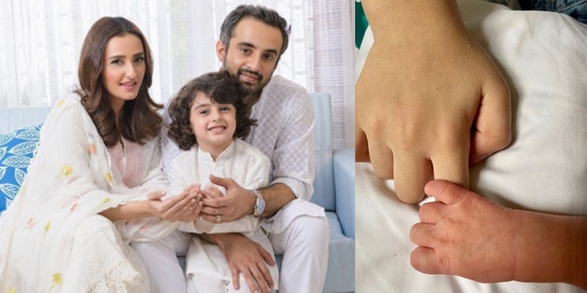 Momal Sheikh welcome baby girl