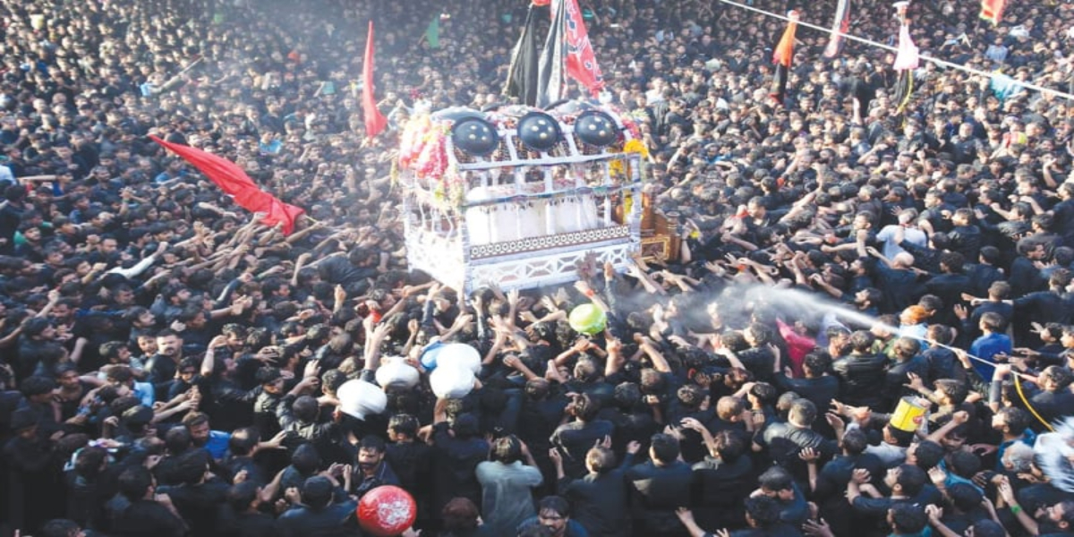 Muharram processions monitoring app