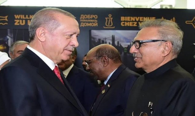 President Arif Alvi congratulates Erdogan on natural gas discovery