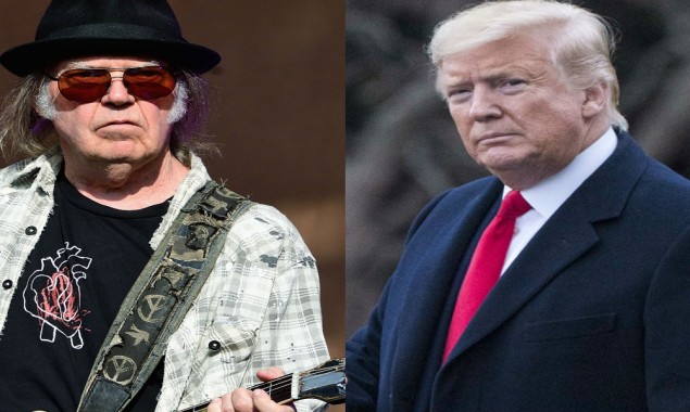 Neil Young sues Donald Trump for using his songs at election rallies