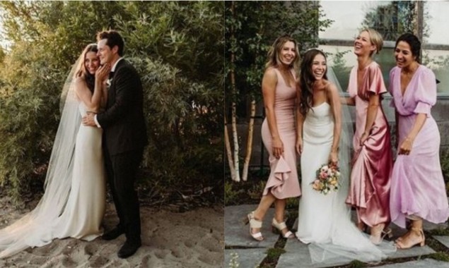 Noah Reid ties knot with fiancée Clare Stone in a beach-side ceremony