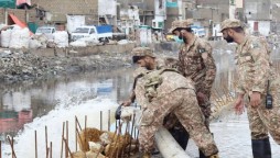 Pak Army rescue operation continues in flood-hit Karachi