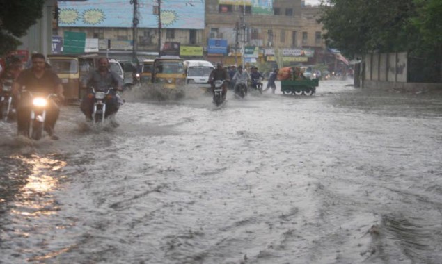 Torrential rains in Karachi to last till 11pm, says Met office