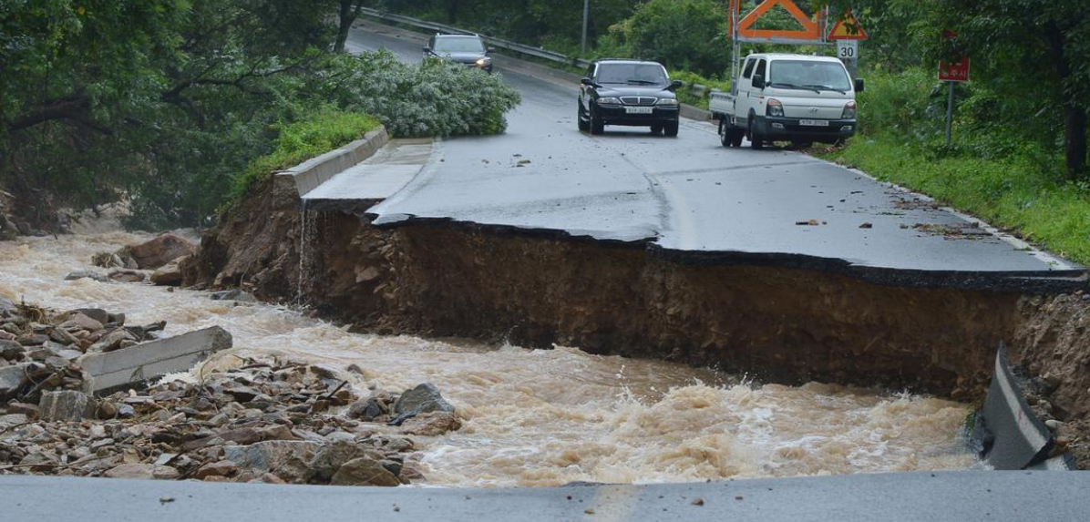 South Korea heavy rain