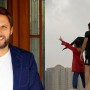 Shahid Afridi enjoys rain with family