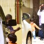 Pictures: Taimur Ali Khan visits Karisma Kapoor with mother Kareena