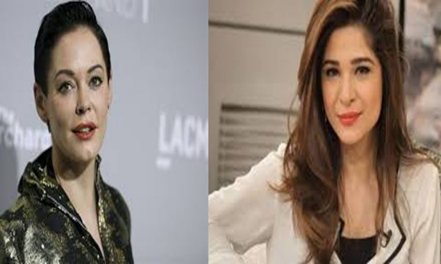 Rose McGowan Ayesha Omar