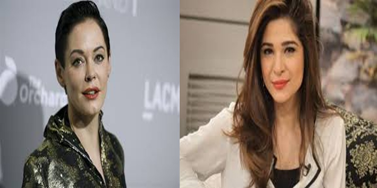 Rose McGowan Ayesha Omar