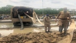 Pak army sets up flood relief operations in Karachi